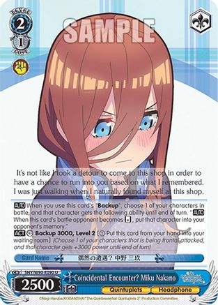 5toubun x Weiss Schwarz (feat. Latest Character Designs) :  r/5ToubunNoHanayome