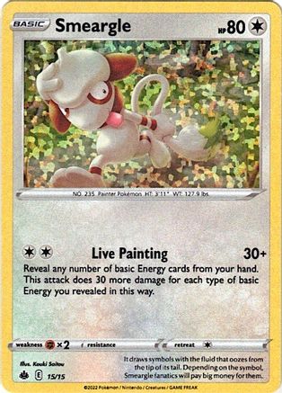 McDonald's Promos 2022 Smeargle #015