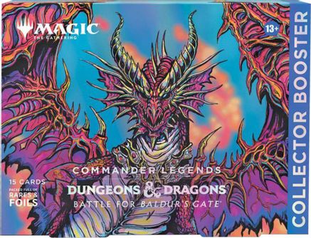 Commander Legends Battle for Baldurs Gate Collector Booster Hanger Pack