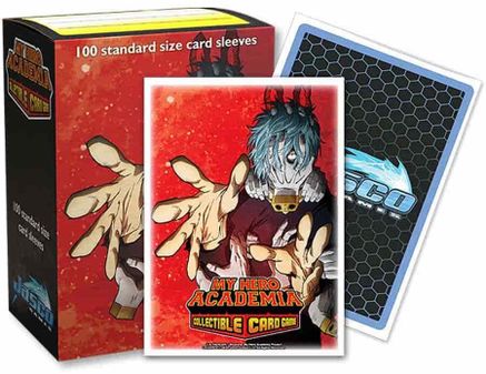 Custodie Per Carte My Hero Academia – All Might Punch – 100 Pezzi, Opache, Rigide, Dimensioni Standard 63x88mm, Licenza Ufficiale