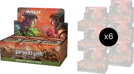The Brothers' War Draft Booster Box Case