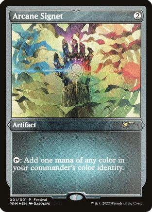 Arcane Signet (Foil Etched) - MagicFest Cards - Magic: The Gathering