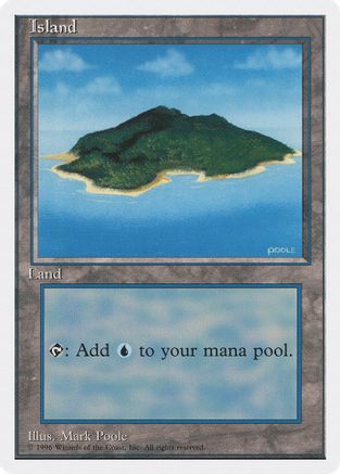 Island (B) - Introductory Two-Player Set - Magic: The Gathering