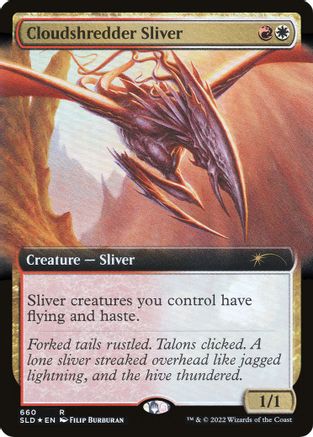 Cloudshredder Sliver (Extended Art)