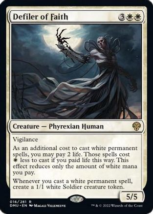 Defiler of Faith - Dominaria United - Magic: The Gathering