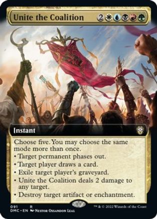 Unite the Coalition (Extended Art)