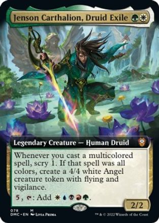 Jenson Carthalion, Druid Exile (Extended Art)