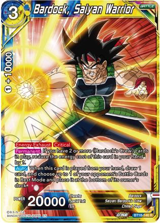 Bardock, Saiyan Warrior - Dawn Of The Z-legends - Dragon Ball Super 