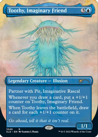 Toothy, Imaginary Friend (Borderless)