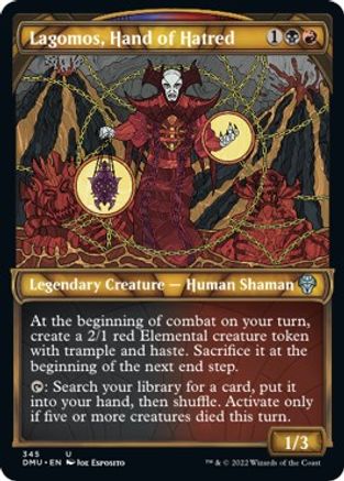 Lagomos, Hand of Hatred (Textured Foil)