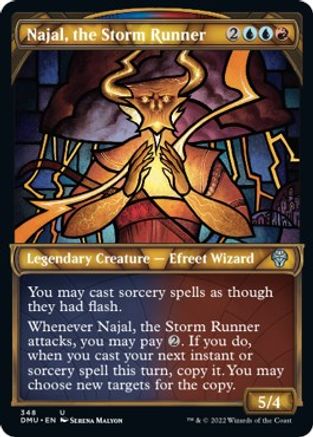 Najal, the Storm Runner (Textured Foil)