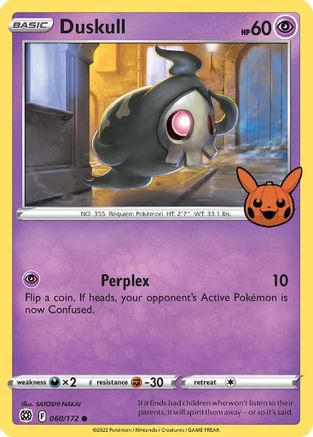 Duskull 60 Trick or Trade BOOster Bundle Pokémon card
