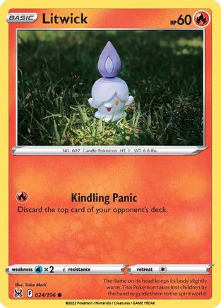 SWSH11: Lost Origin Litwick #024
