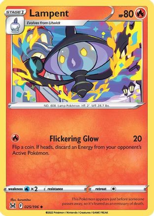 SWSH11: Lost Origin Lampent #025