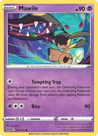 SWSH11: Lost Origin Mawile #071