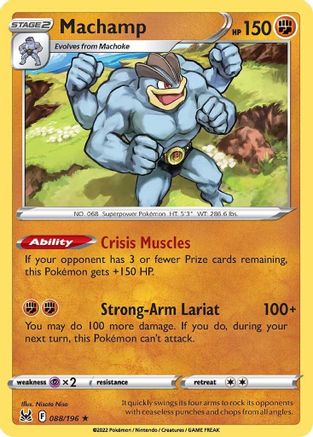 SWSH11: Lost Origin Machamp #088