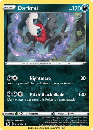 SWSH11: Lost Origin Darkrai #120