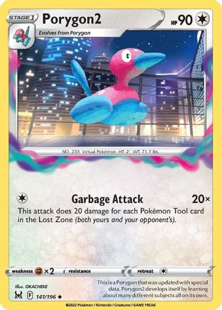 SWSH11: Lost Origin Porygon2 #141