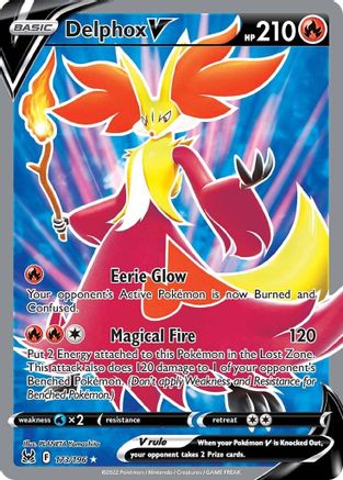 SWSH11: Lost Origin Delphox V (Full Art) #173