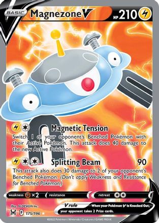 SWSH11: Lost Origin Magnezone V (Full Art) #175