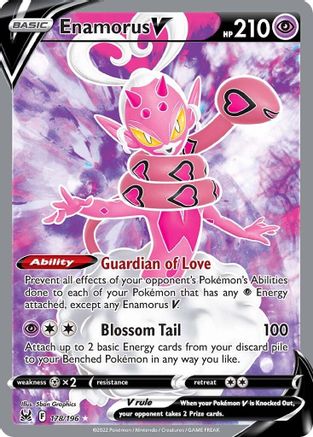 SWSH11: Lost Origin Enamorus V (Full Art) #178