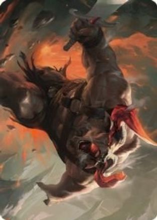Furious Bellow Art Card