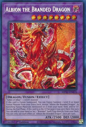 Albion the Branded Dragon - 2022 Tin of the Pharaoh's Gods - YuGiOh