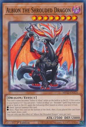 Albion the Shrouded Dragon - 2022 Tin of the Pharaoh's Gods - YuGiOh