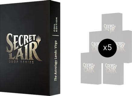 Secret Lair Bundle Astrology Lands Virgo Foil