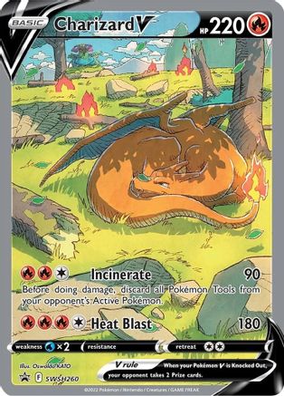 SWSH: Sword & Shield Promo Cards Charizard V #SWSH260