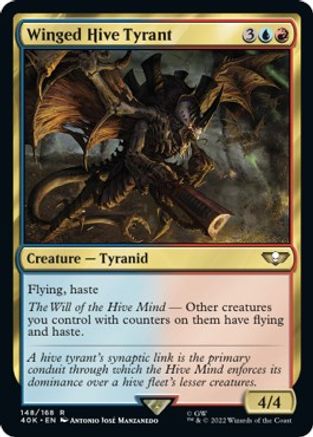 Winged Hive Tyrant (Surge Foil)