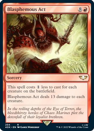 Blasphemous Act (Surge Foil)