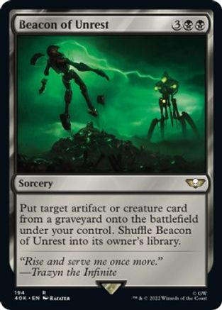 Magic: The Gathering Beacon Of Unrest Card (107/351) - Commander 2016 Edition - View #6