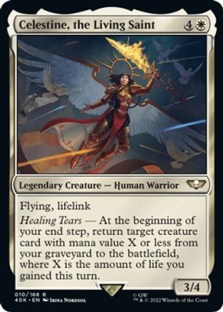 Celestine, the Living Saint (Surge Foil)