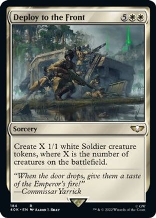 Deploy to the Front (Surge Foil)