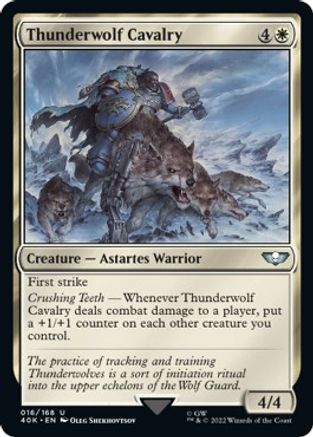Thunderwolf Cavalry (Surge Foil)