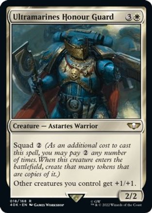 Ultramarines Honour Guard (Surge Foil)