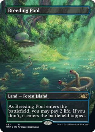 Breeding Pool (Borderless) (Galaxy Foil)