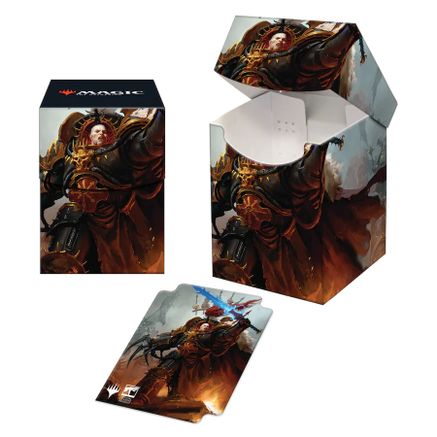 Warhammer 40K Commander Abaddon the Despoiler 100+ Deck Box for Magic ...