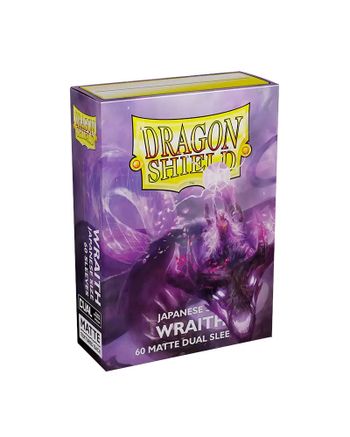 Dragon Shield Dual Matte Japanese Sleeves - Wraith (60-pack) - Dragon 