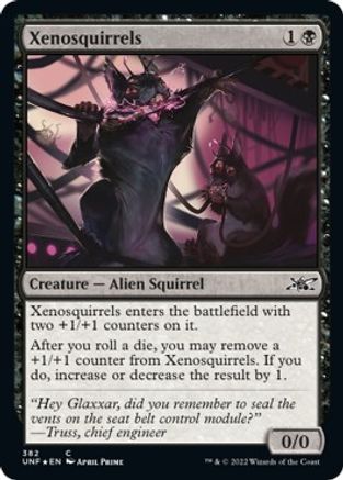 Xenosquirrels (Galaxy Foil)