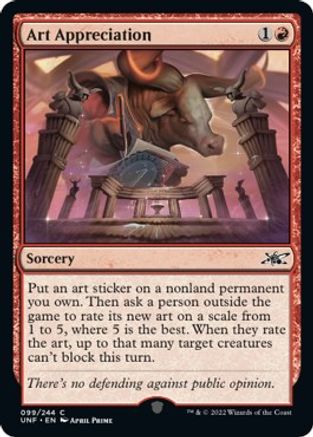 Art Appreciation - Unfinity - Magic: The Gathering