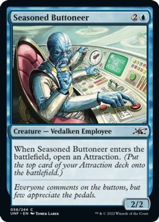 Seasoned Buttoneer