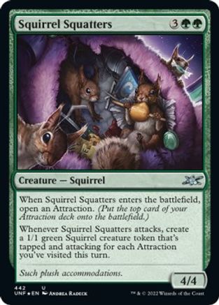 Squirrel Squatters (Galaxy Foil)