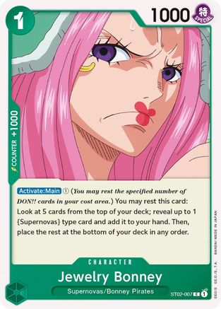 Jewelry Bonney - Starter Deck 2: Worst Generation - One Piece Card Game