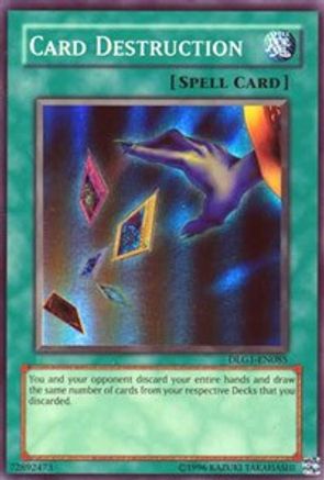 Card Destruction - Dark Legends - YuGiOh