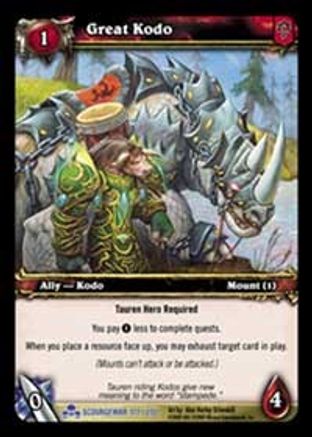 World of Warcraft TCG, Sacrifices Must Be Made - Scourgewar 259/270