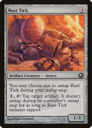 MTG - Rust Tick Scars of Mirrodin U 