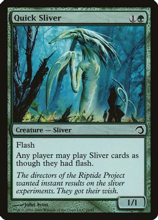 Quick Sliver - Premium Deck Series: Slivers - Magic: The Gathering