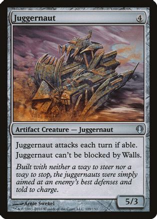 Juggernaut - Archenemy - Magic: The Gathering